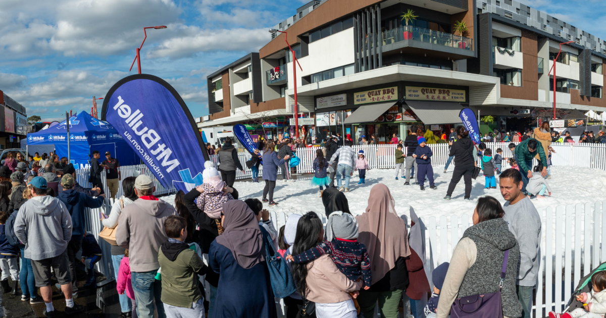 Springvale Snow Fest Greater Dandenong Council